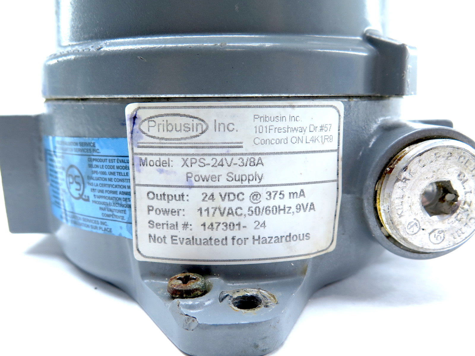 Killark HKB-BC Instruments Housing Device Enclosure - Advance Operations