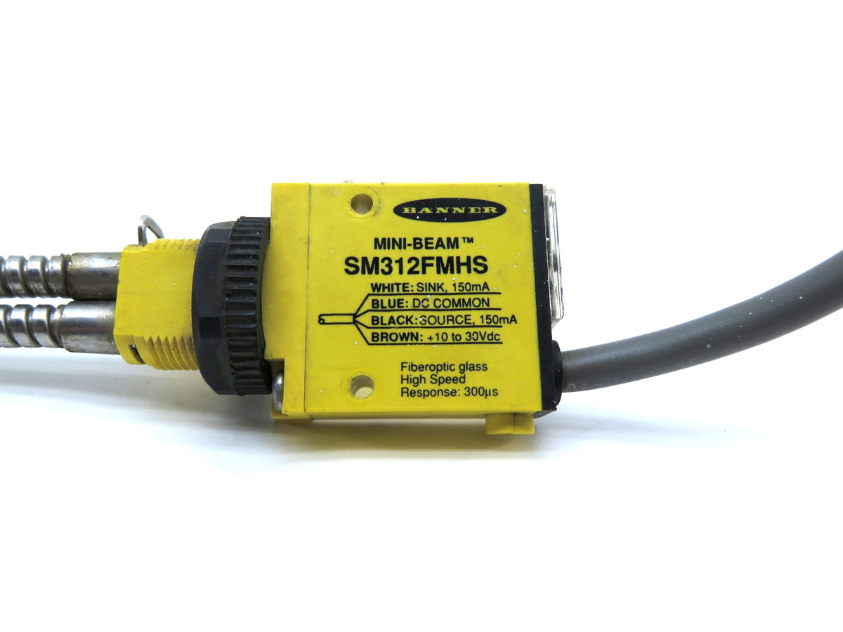 Banner SM312FMHS Mini-Beam Sensor - Advance Operations