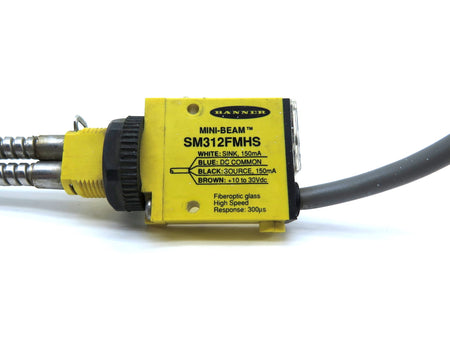 Banner SM312FMHS Mini-Beam Sensor - Advance Operations