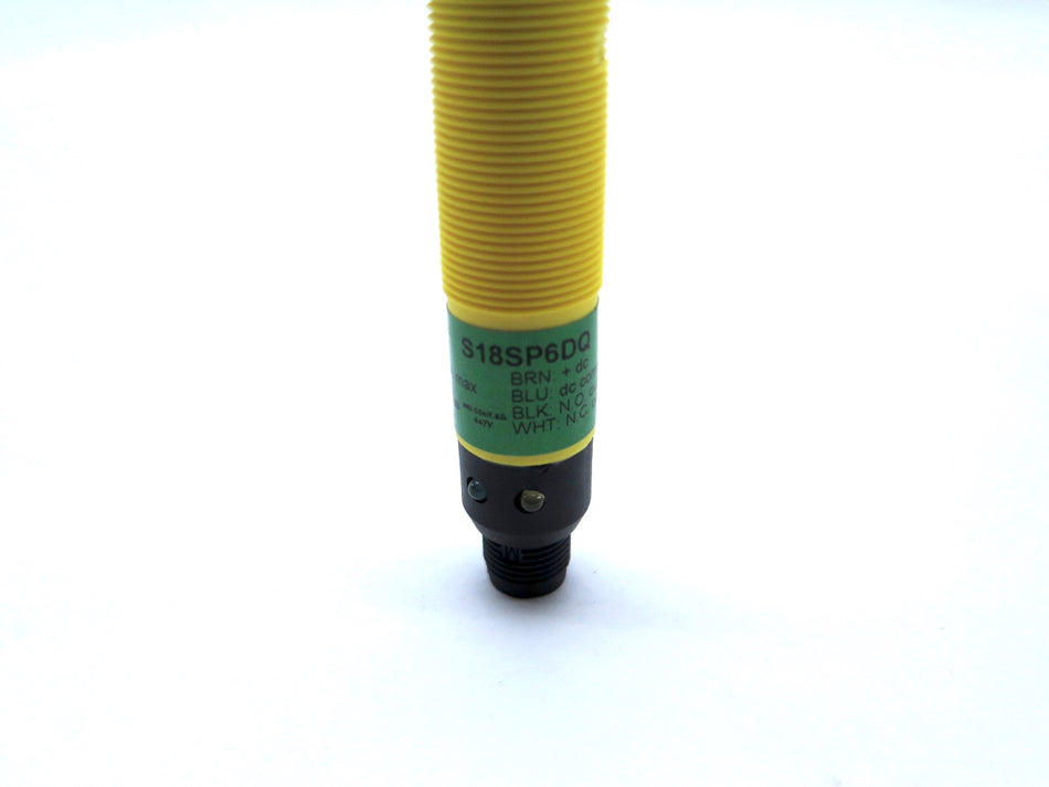 Banner S18SP6DQ / 29508 Photoelectric Proximity Sensor - Advance Operations