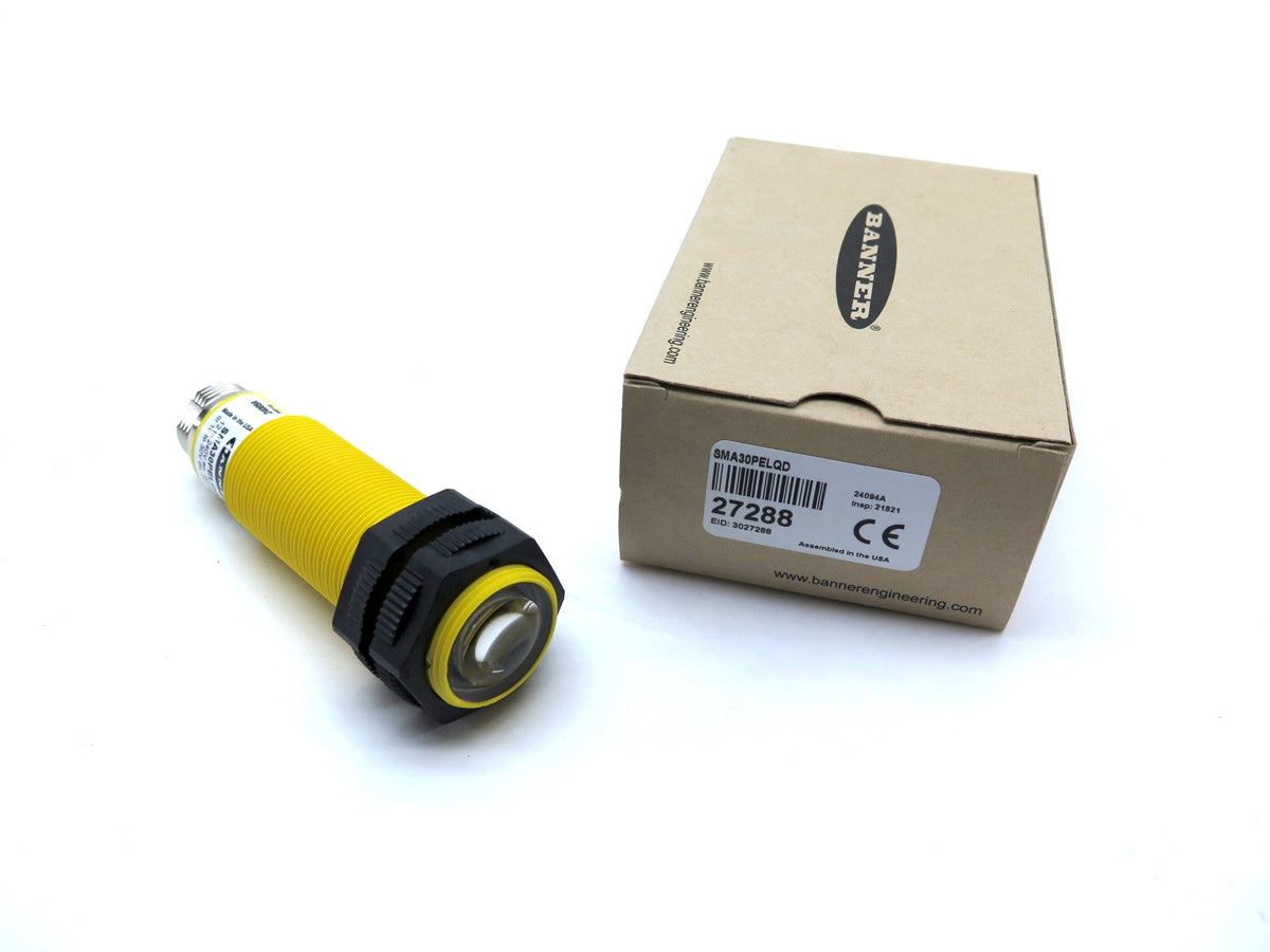 Banner SMA30PELQD / 27288 Barrel Sensor - Advance Operations