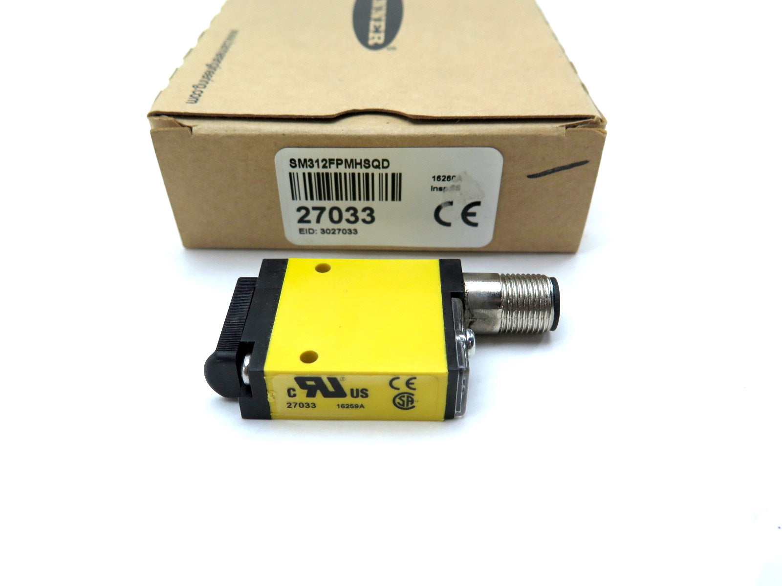 Banner SM312FPMHSQD / 27033 Mini-Beam Photoelectric Sensor - Advance Operations
