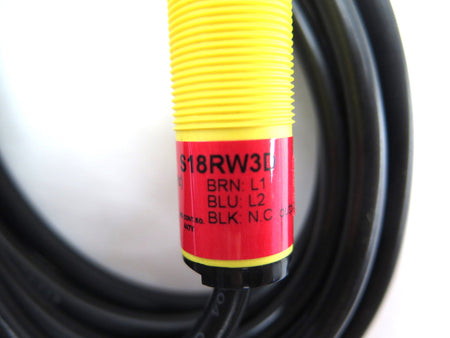 Banner S18RW3D / 29822 Photoelectric Sensor - Advance Operations