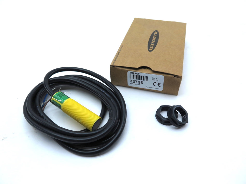 Banner S18SN6LP / 32725 Photoelectric Sensor - Advance Operations