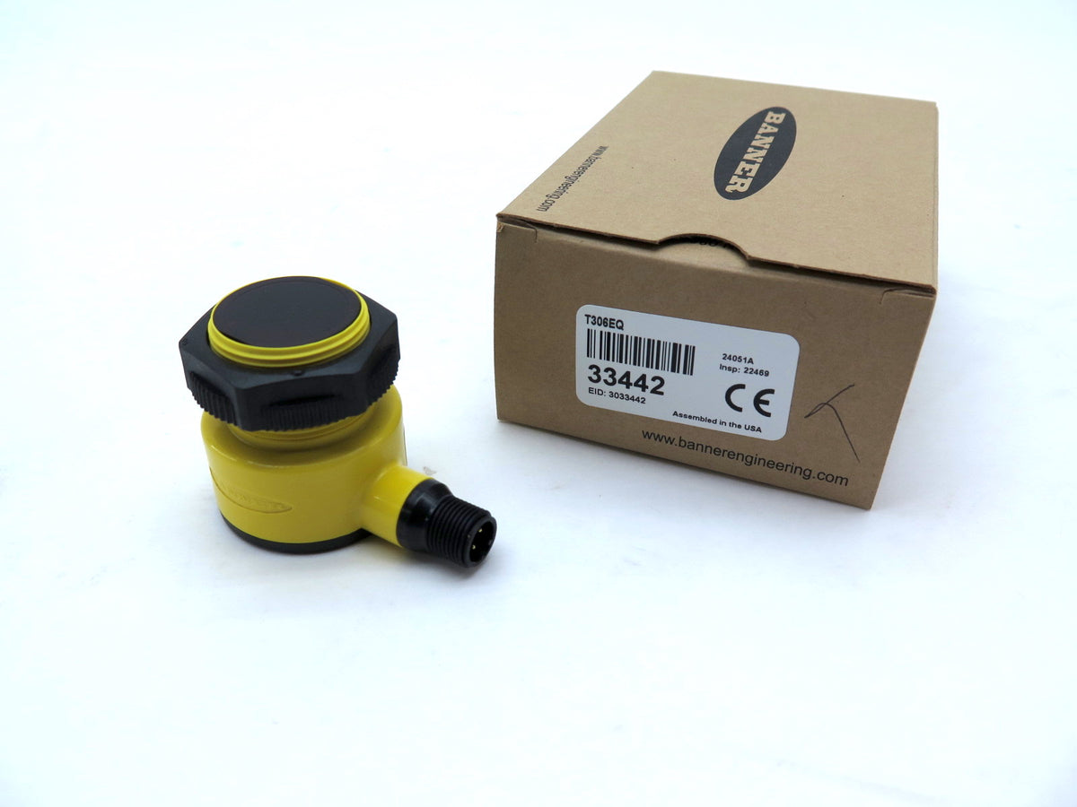 Banner T306EQ / 33442 Photoelectric Sensor - Advance Operations