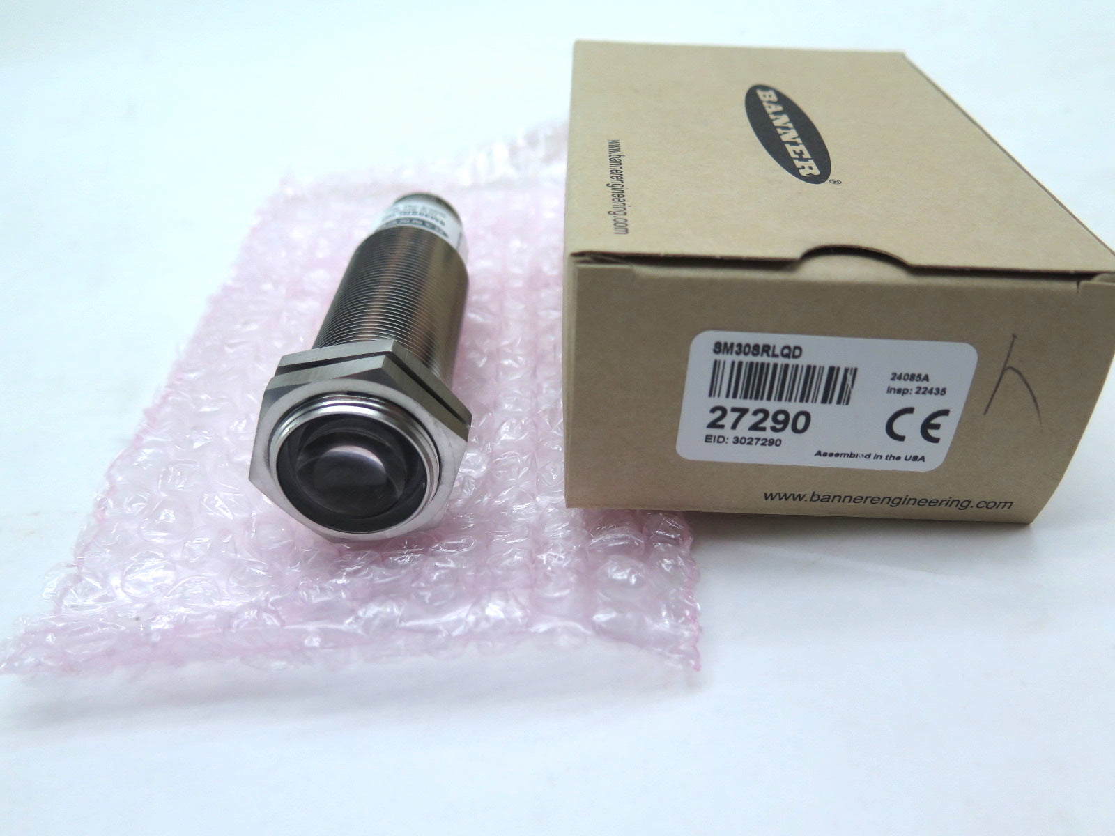 Banner SM30SRLQD / 27290 Photoelectric Sensor - Advance Operations