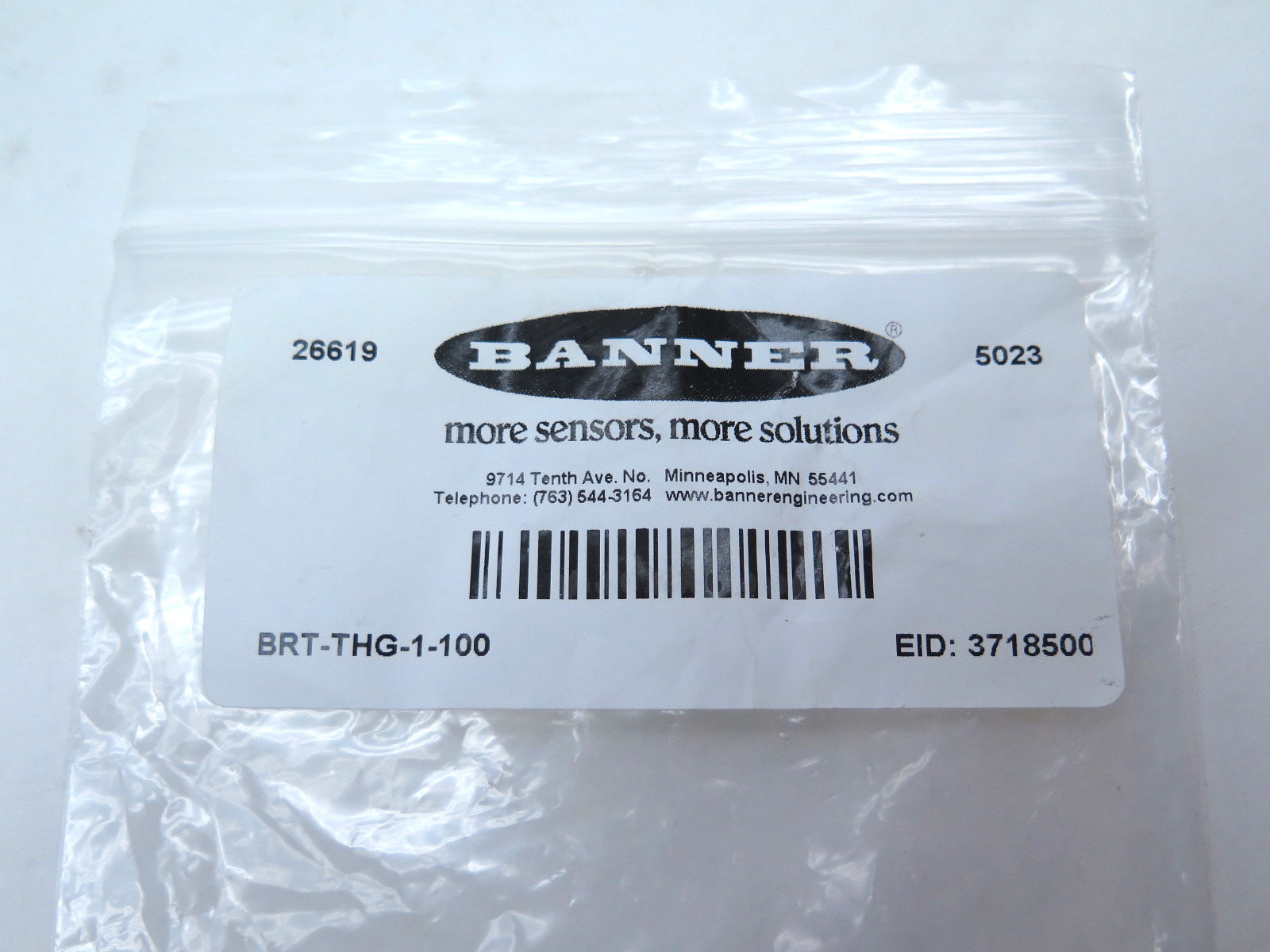 Banner BRT-THG-1-100 / 26619 Retroreflective Tape - Advance Operations