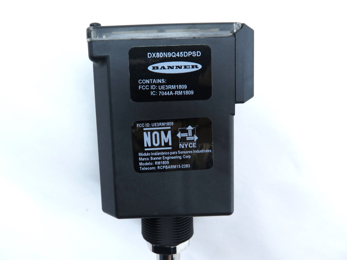 Banner DX80N9Q45DPSD NB / 811831 Pressure Sensor - Advance Operations