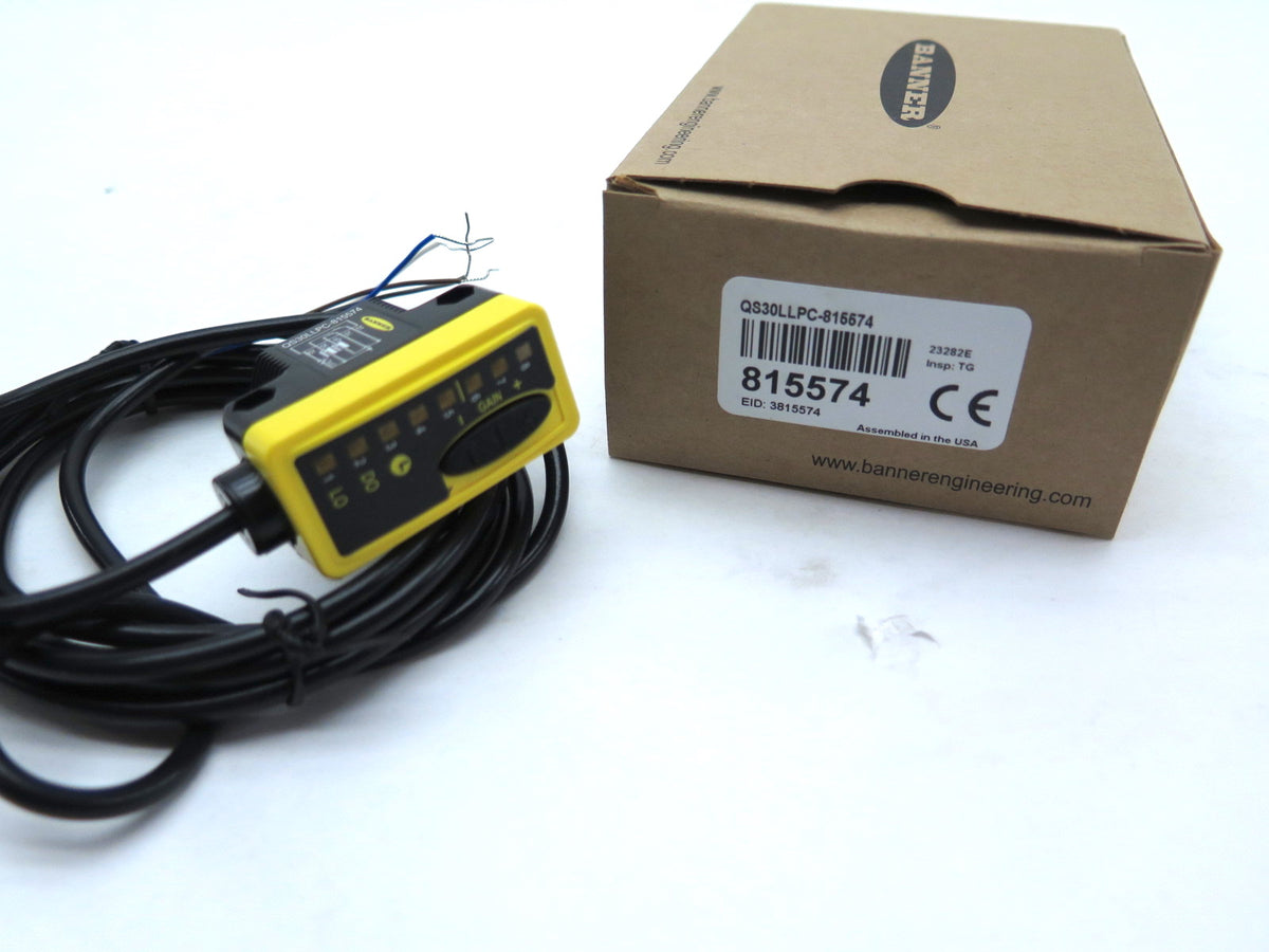 Banner QS30LLPC / 815574 World-Beam Long Range Sensor - Advance Operations