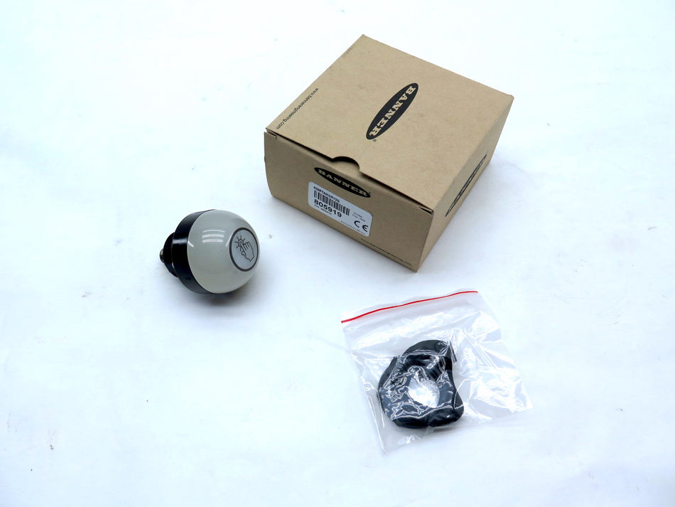 Banner K50PTAMGRY3Q / 805919 Programmable Multicolor Indicator Touch Button - Advance Operations