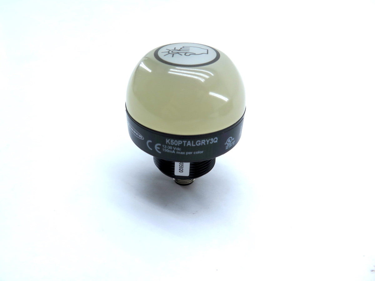 Banner K50PTALGRY3Q / 805920 Programmable Multicolor Indicator Touch Button - Advance Operations