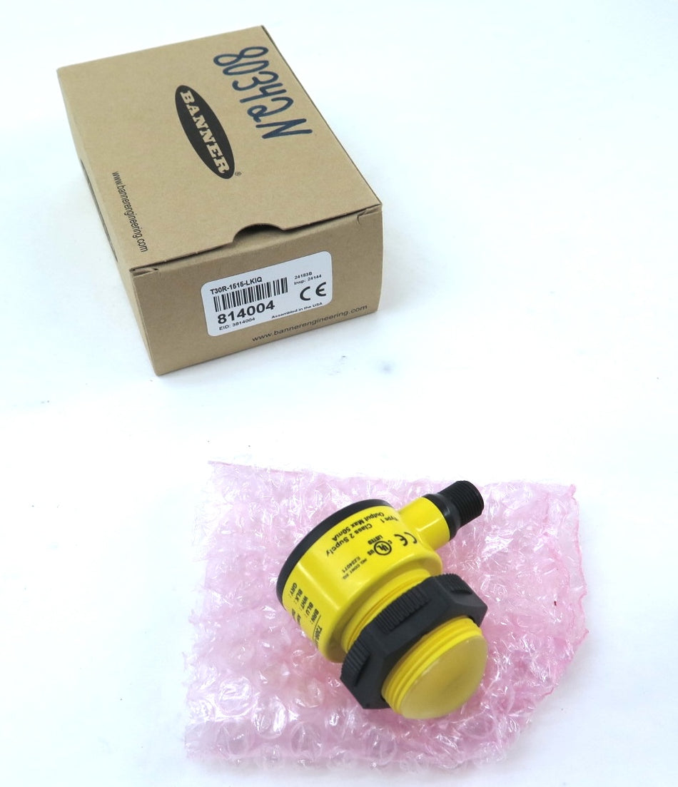 Banner T30R-1515-LKIQ / 814004 Long Range Radar Sensor - Advance Operations