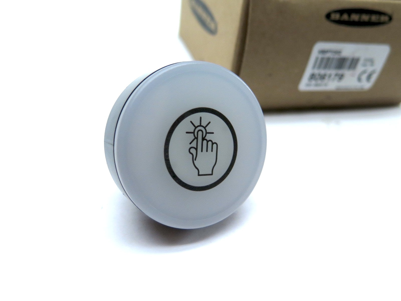 Banner K50PTCKQ / 806179 Programmable Multicolor Indicator Touch Button - Advance Operations