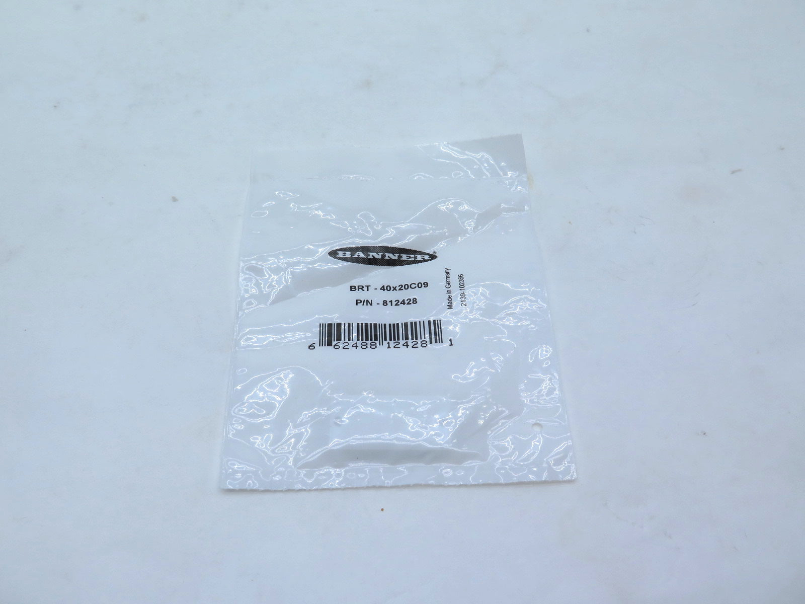 Banner BRT-40X20C09 / 812428 Retroreflective Target Reflectors*LOT OF 2* - Advance Operations