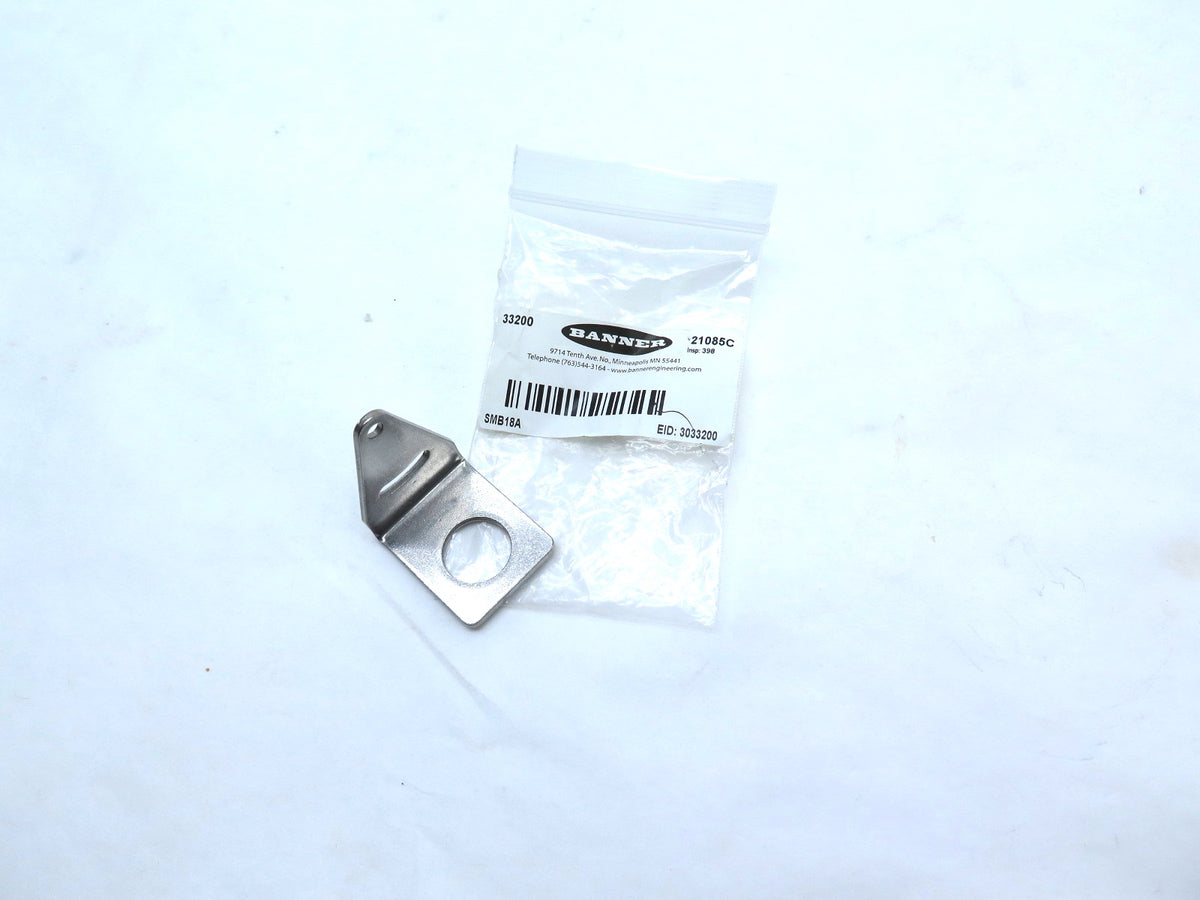 Banner SMB18A / 33200 Industrial Bracket*LOT OF 2* - Advance Operations