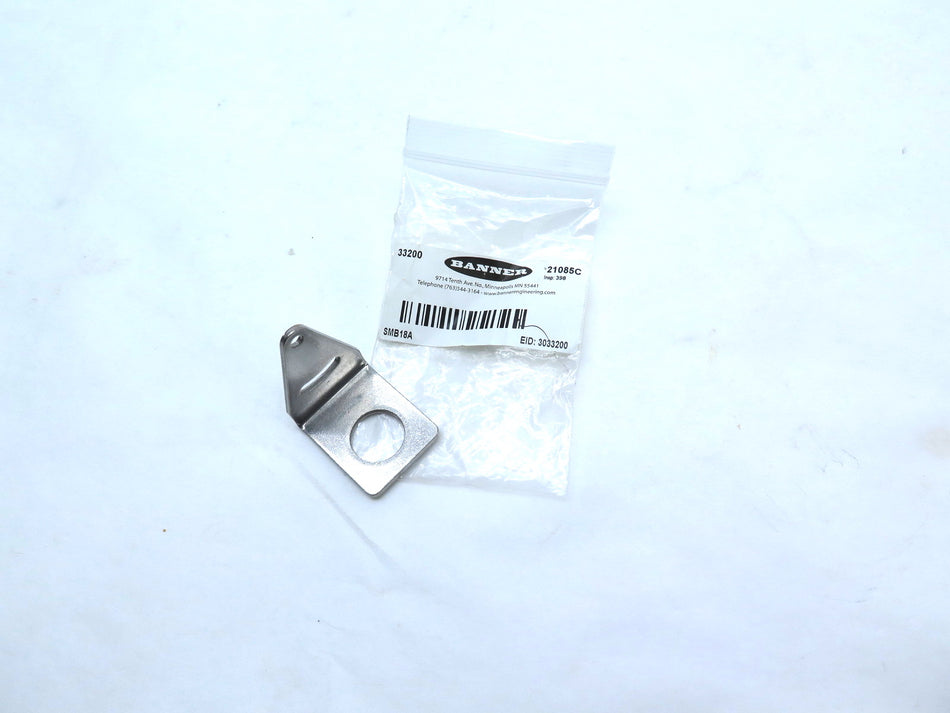 Banner SMB18A / 33200 Industrial Bracket*LOT OF 2* - Advance Operations