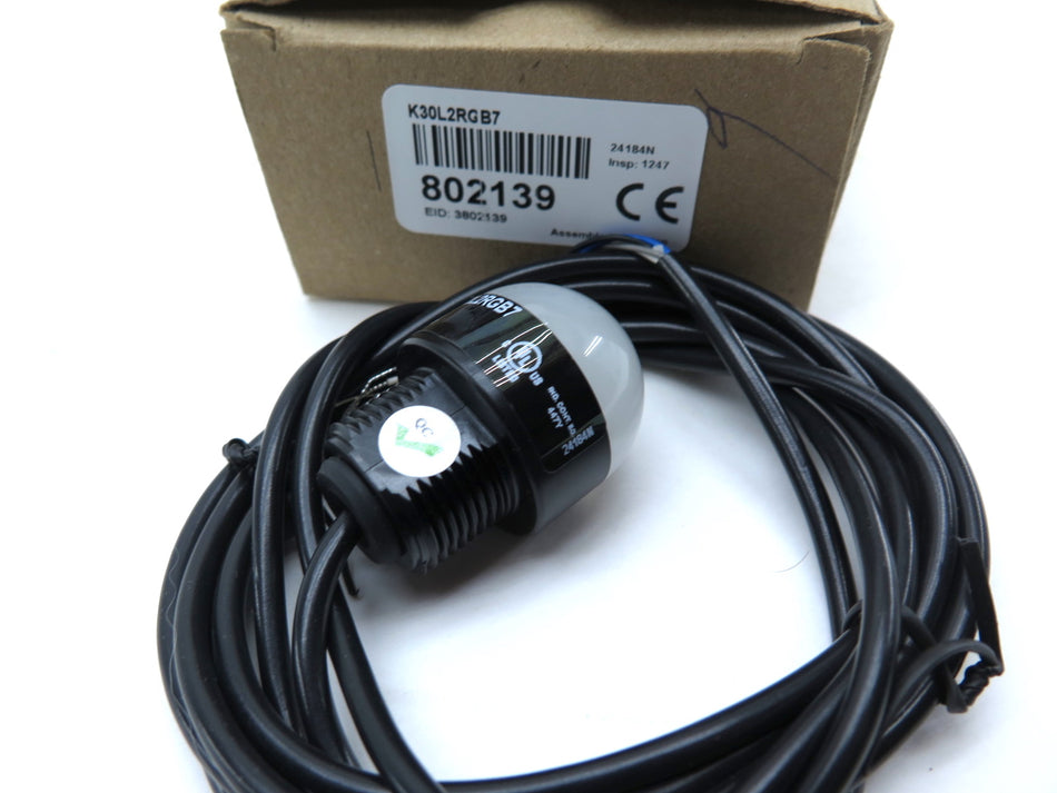 Banner K30L2RGB7 / 802139 Programmable Multicolor Indicator - Advance Operations