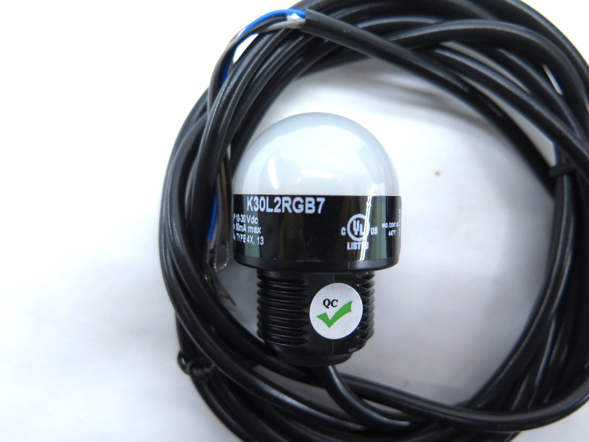 Banner K30L2RGB7 / 802139 Programmable Multicolor Indicator - Advance Operations