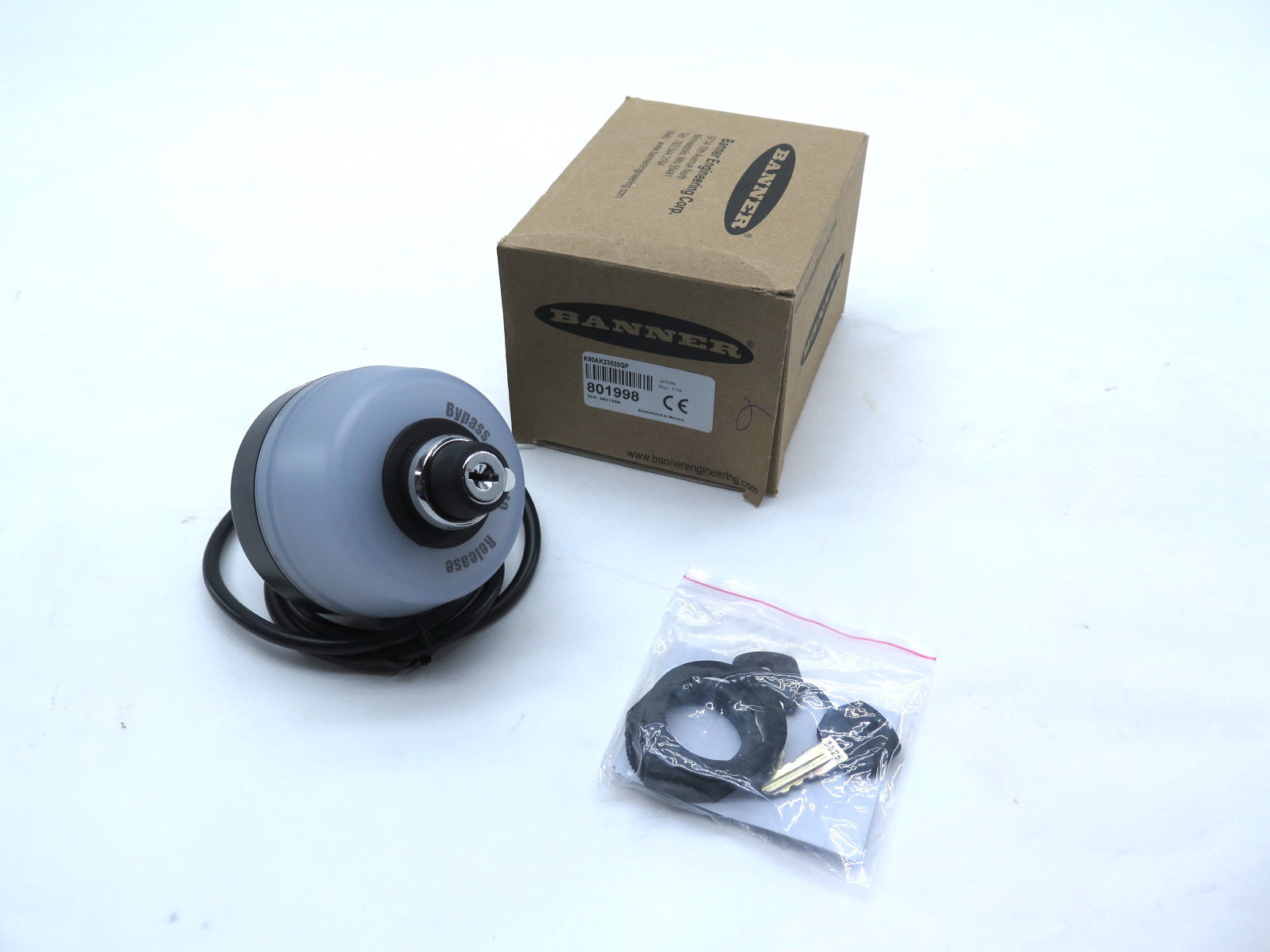 Banner K80AK23825QP / 801998 Illuminated Pick-to-Light Button - Advance Operations