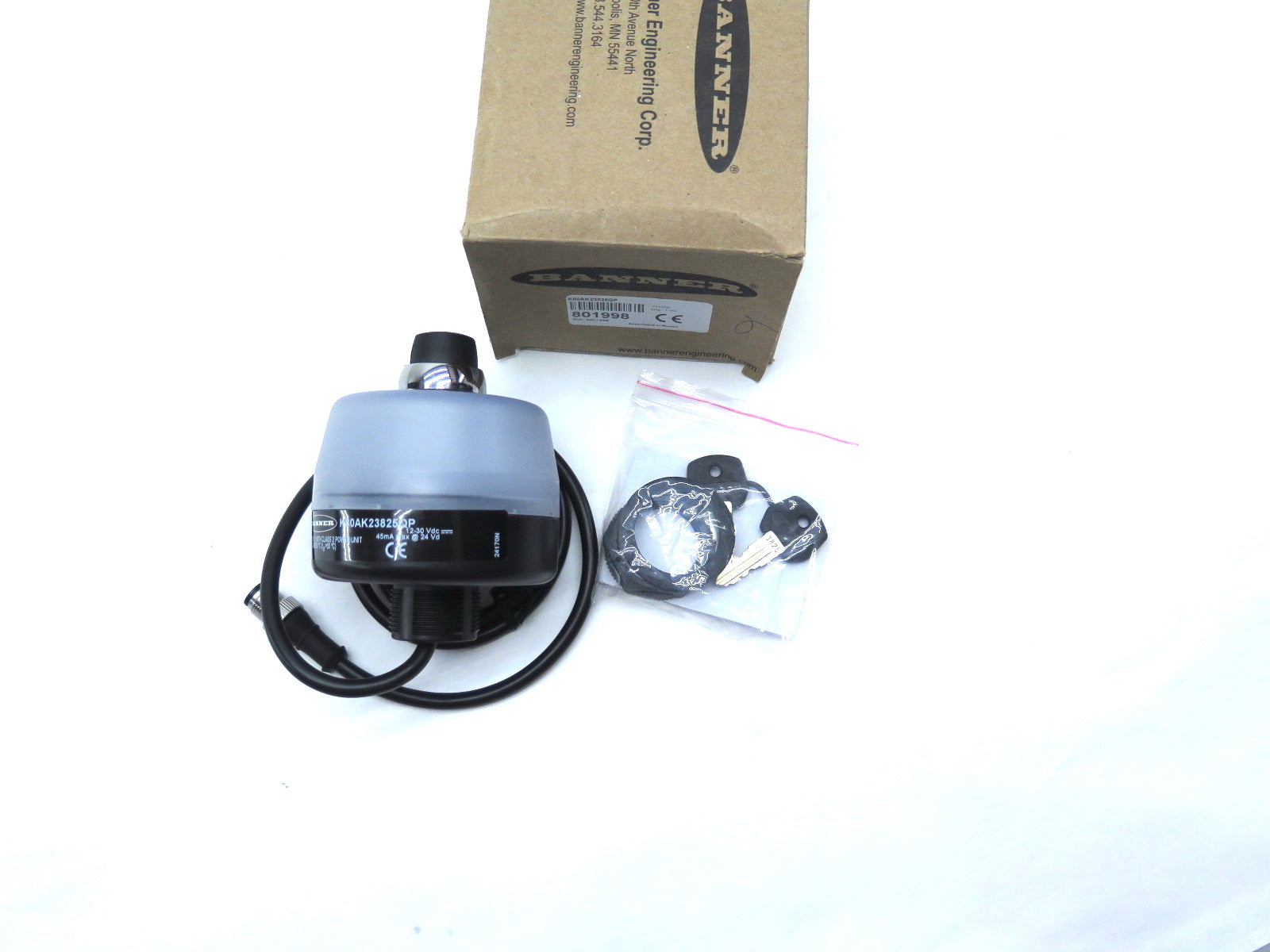 Banner K80AK23825QP / 801998 Illuminated Pick-to-Light Button - Advance Operations
