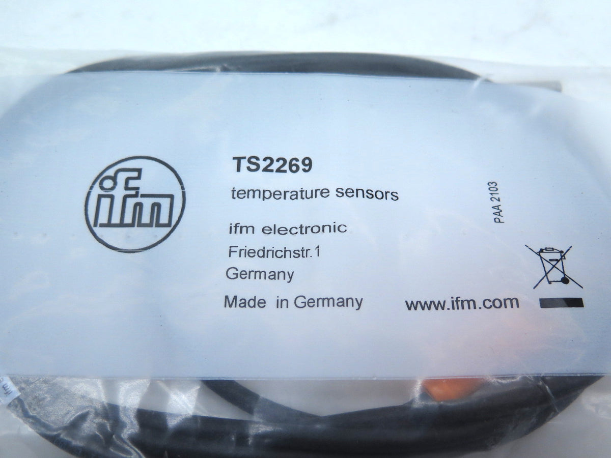 IFM Electronic TS2269 Temperature Sensor - Advance Operations