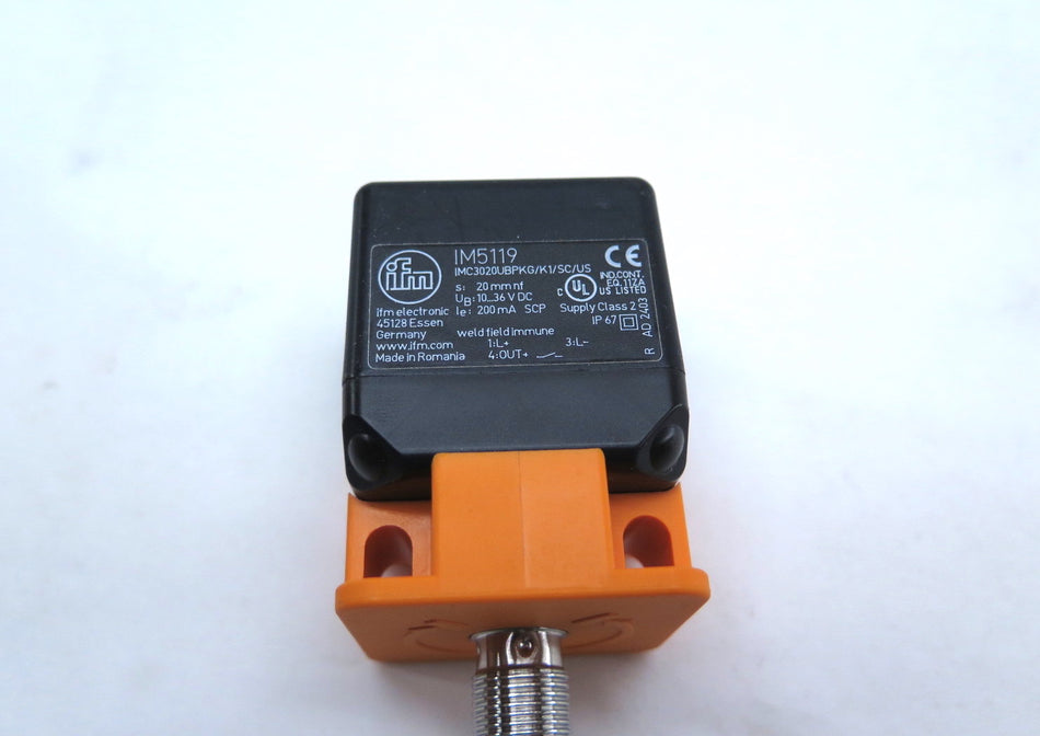 IFM Electronic IM5119 Inductive sensor - Advance Operations