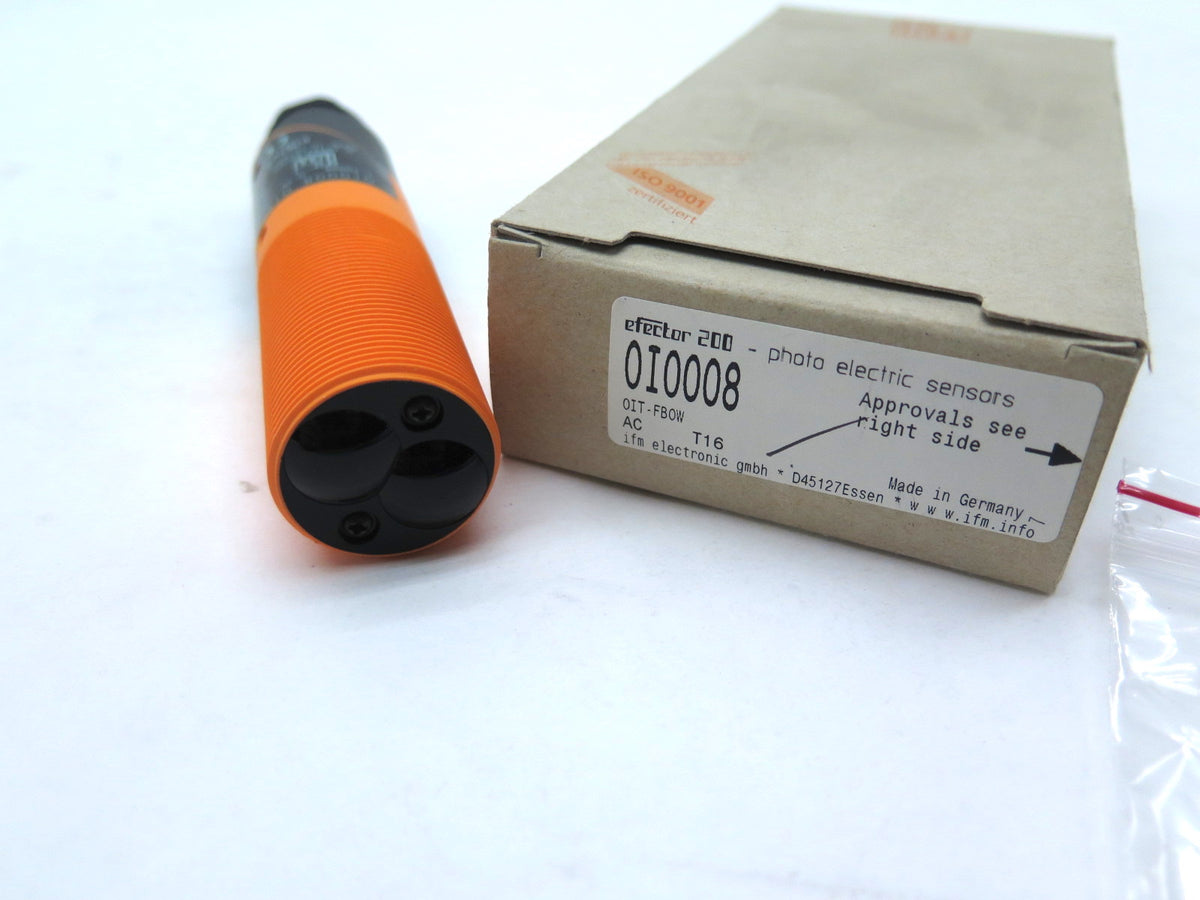 IFM electronic OI0008 Diffuse reflection sensor - Advance Operations