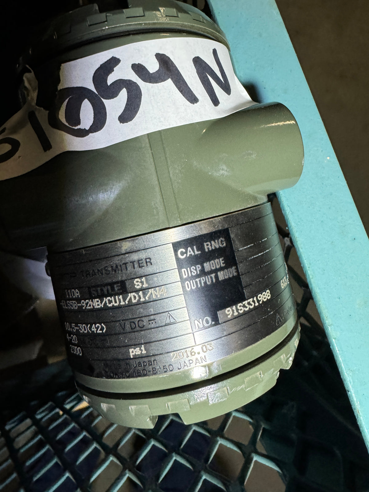 Yokogawa EJA110A-ELS5B-92NB/CU1/D1/N4 Pressure Transmitter - Advance Operations