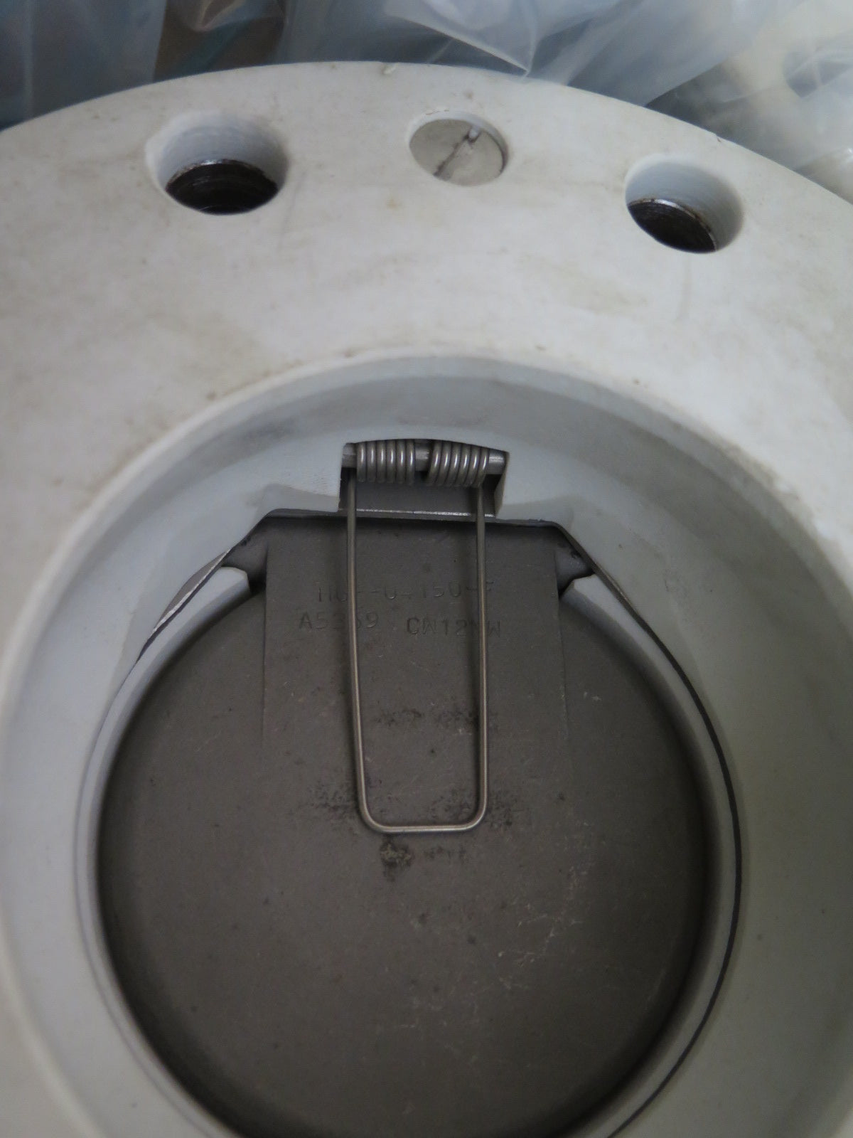 Hy-Grade 4" Check Valve P04-GHH-F4  RPTFE Seat  Hassteloy Flap - Advance Operations