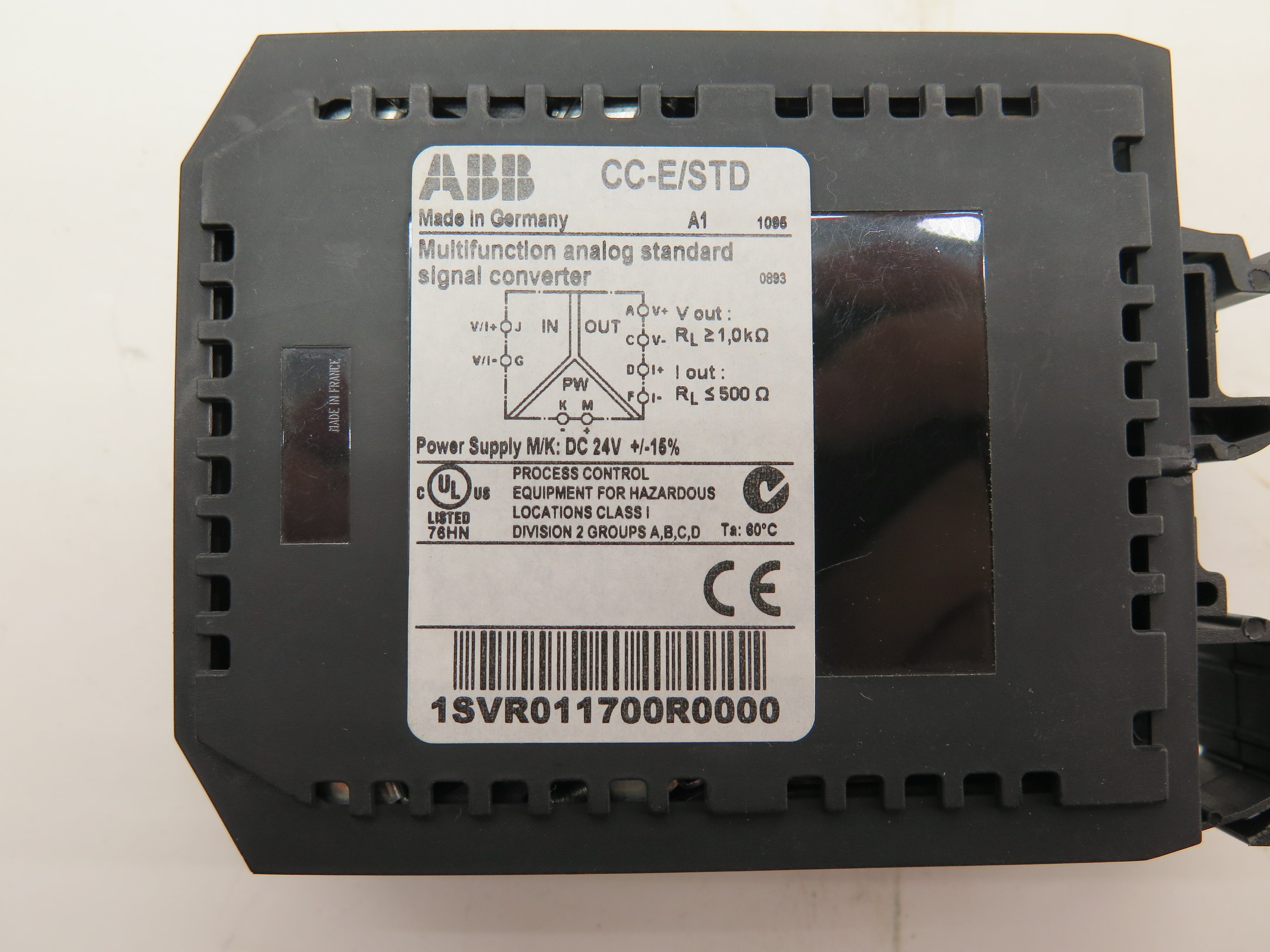 ABB CC-E/STD 1SVR011700R0000 Multifunction Analog Standard Signal Converter - Advance Operations