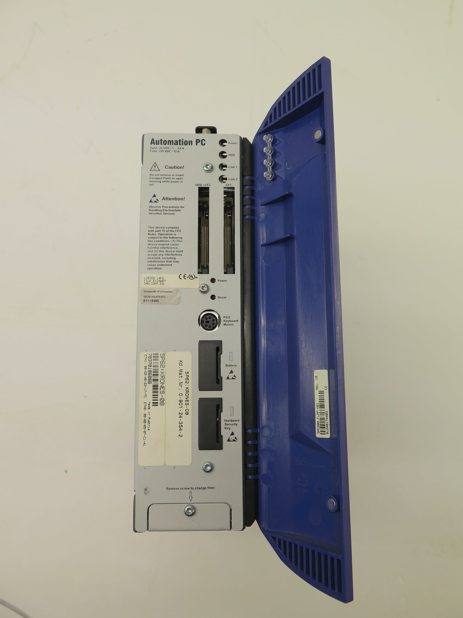 Krones / B & R 5P62:KRONES-08 Automation PC MINT CONDITION – Advance ...
