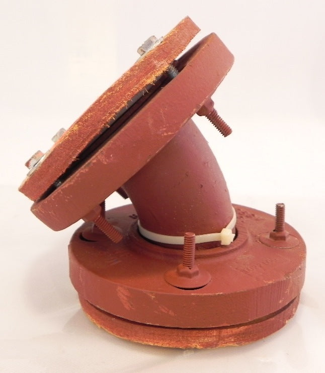 Crane/Edlon Flanged 45 Deg TFE Lined Elbow 2" - Advance Operations