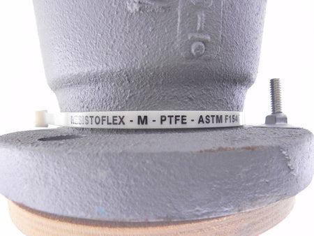 Resistoflex PTFE Lined Concentric Reducer 6" x 3" - Advance Operations