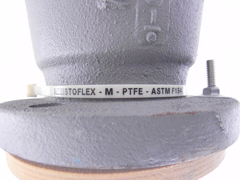 Resistoflex PTFE Lined Concentric Reducer 6" x 3" - Advance Operations