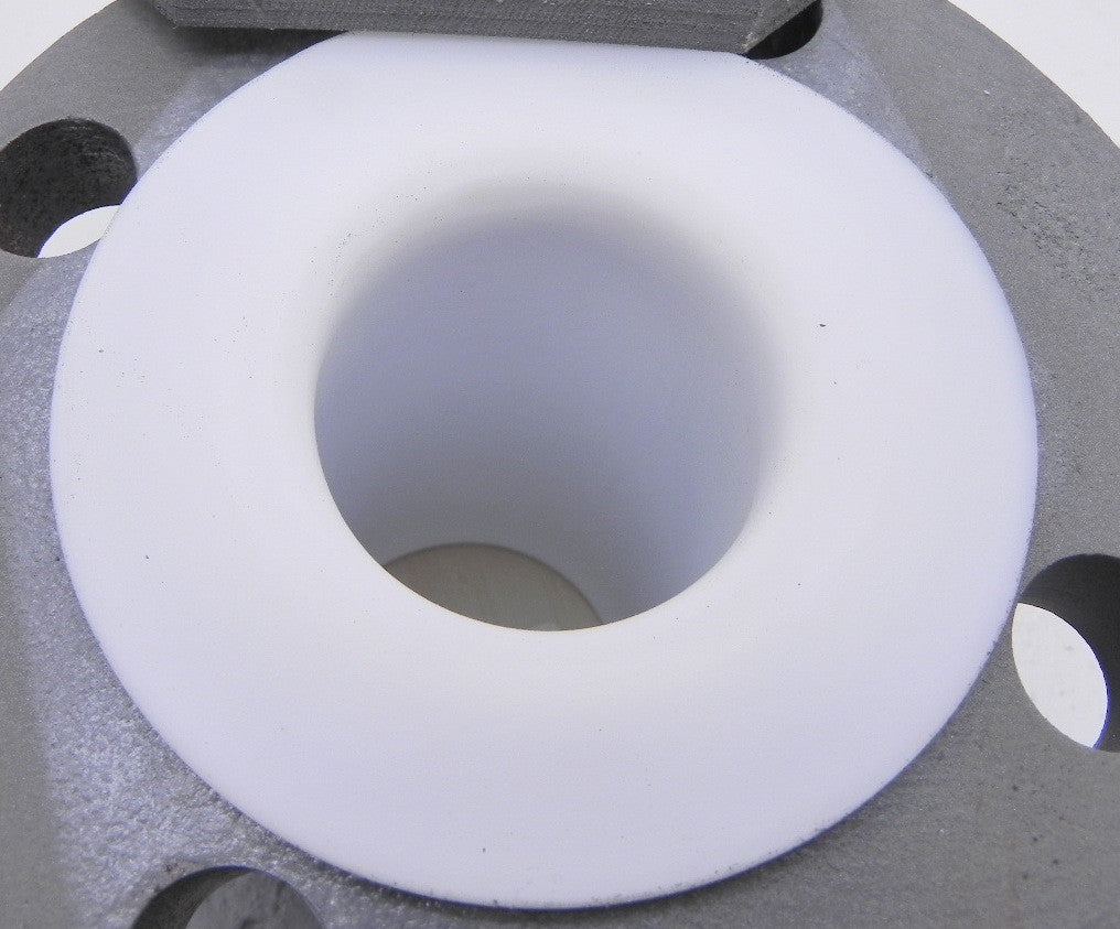 Resistoflex PTFE Lined Eccentric Reducer 3" X 2" - Advance Operations
