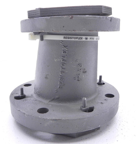Resistoflex PTFE Lined Eccentric Reducer 4" X 3" - Advance Operations