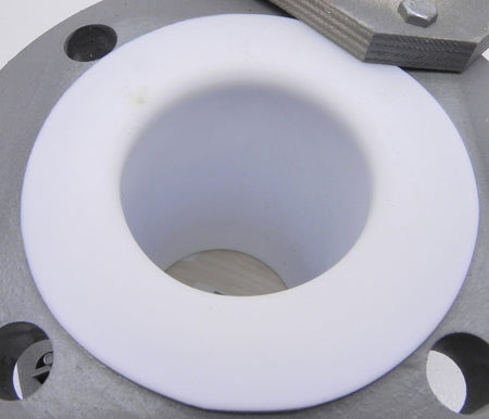 Resistoflex PTFE Lined Eccentric Reducer 4" X 3" - Advance Operations