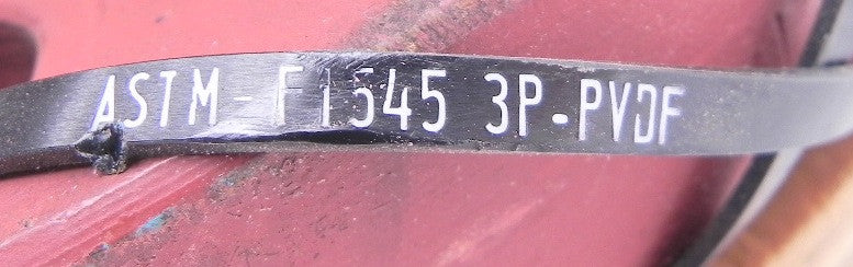 3P PVDF Lined Reducing Tee 6" X 4" - Advance Operations