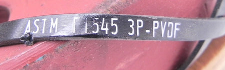3P PVDF Lined Reducing Tee 6" X 4" - Advance Operations