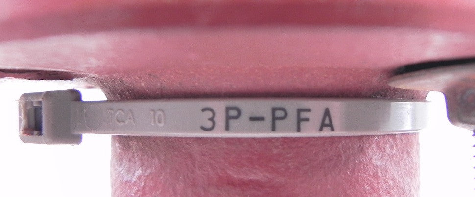 3P PFA Lined & Flanged Reducing Tee 3" X 3" X 1" - Advance Operations