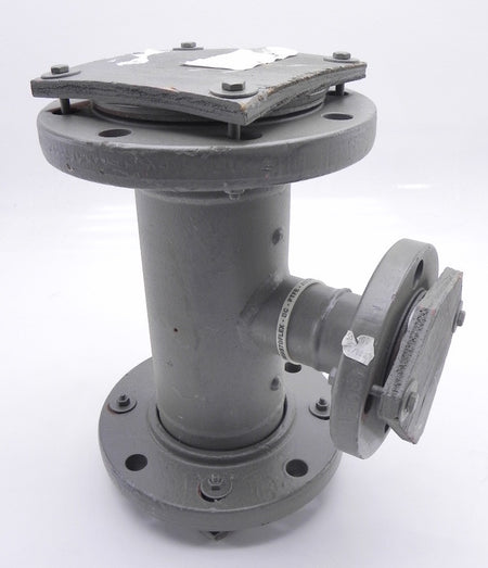 Resistoflex PTFE Lined Reducing Tee 4" X 2" - Advance Operations