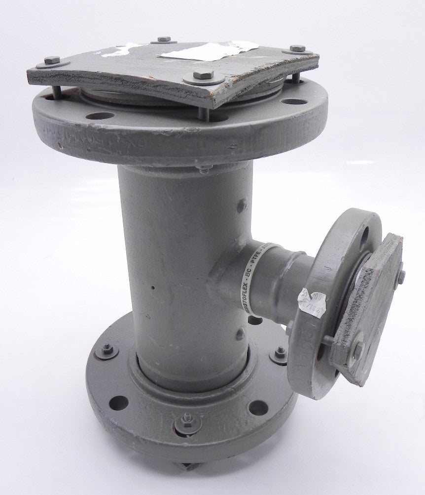 Resistoflex PTFE Lined Reducing Tee 4" X 2" - Advance Operations