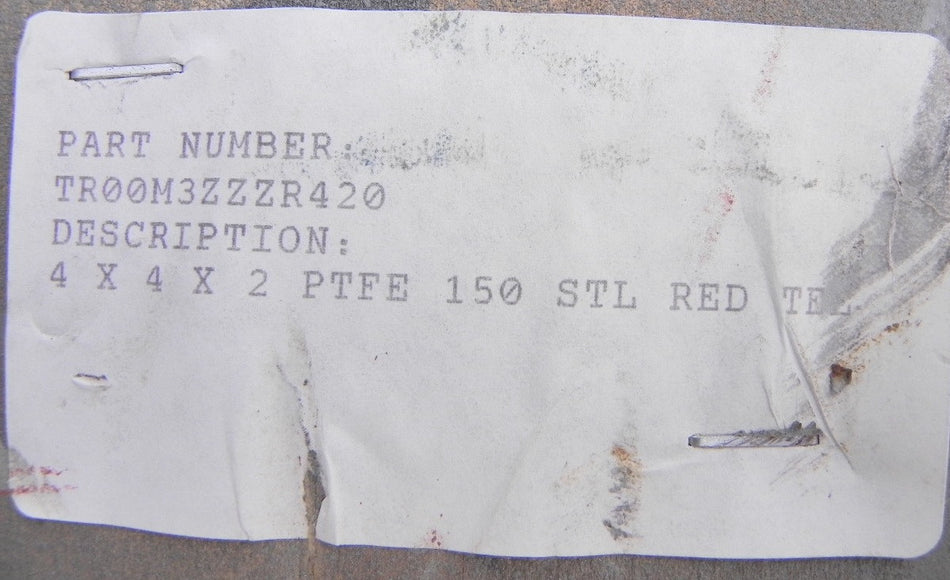 Resistoflex PTFE Lined Reducing Tee 4" X 2" - Advance Operations