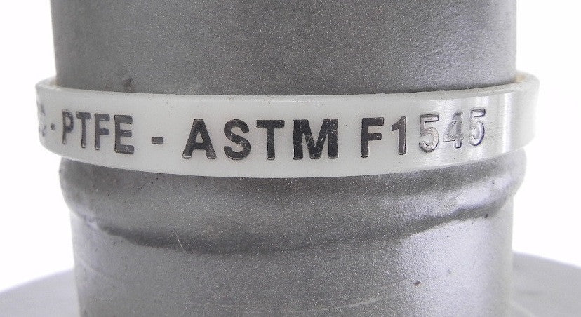 Resistoflex PTFE Lined Reducing Tee 4" X 2" - Advance Operations