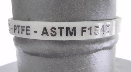 Resistoflex PTFE Lined Reducing Tee 4" X 2" - Advance Operations