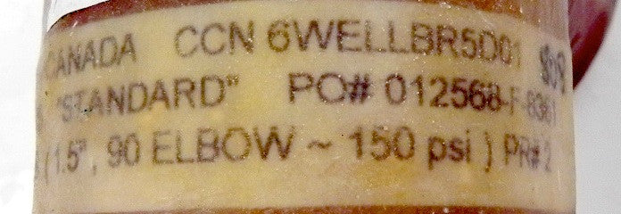 RPS ABCO Fiberglass FRP Elbow 90 Deg 1-1/2" - Advance Operations
