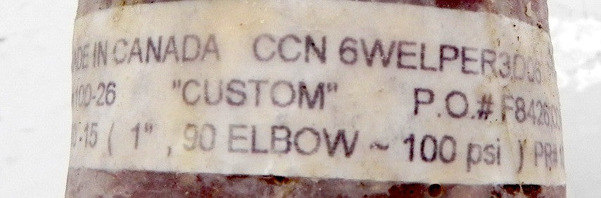 ABCO Fiberglass FRP Elbow 90 Deg 1" - Advance Operations