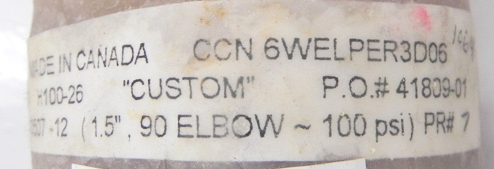 ABCO Fiberglass FRP Elbow 90 Deg 1-1/2" - Advance Operations