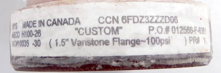 RPS ABCO Fiberglass FRP Stub Flange 1-1/2" - Advance Operations