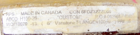 RPS ABCO Fiberglass FRP Flange 6" - Advance Operations